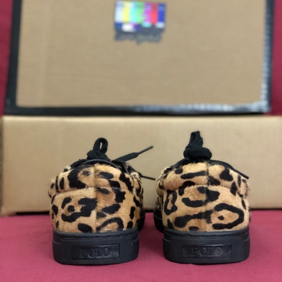 Ralph Lauren polo cheetah sneakers - Picture 3 of 4